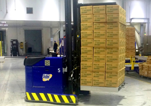 Paleta de aluminio Simplot para procesamiento de alimentos