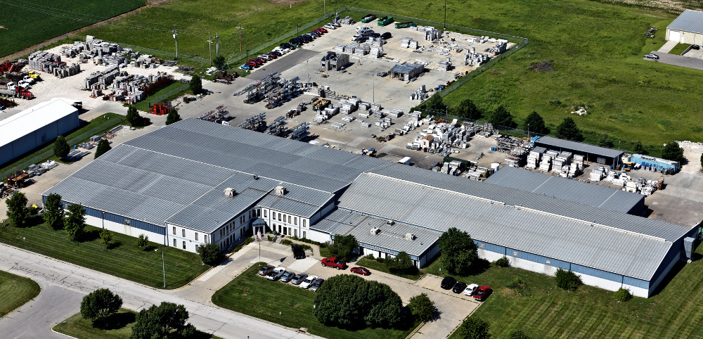 Paletas de Aluminio Instalación de fabricación en Shawnee, Kansas USA